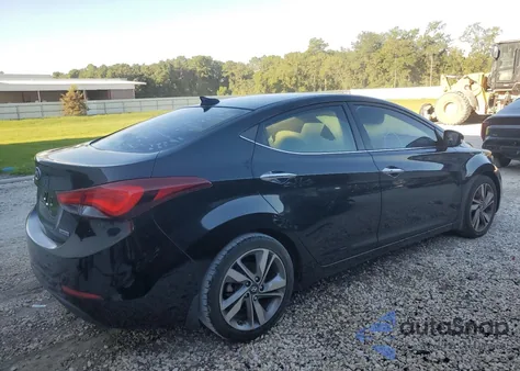 2016 Hyundai Elantra Se из США, поврежденный, VIN 5NPDH4AE1GH715202
